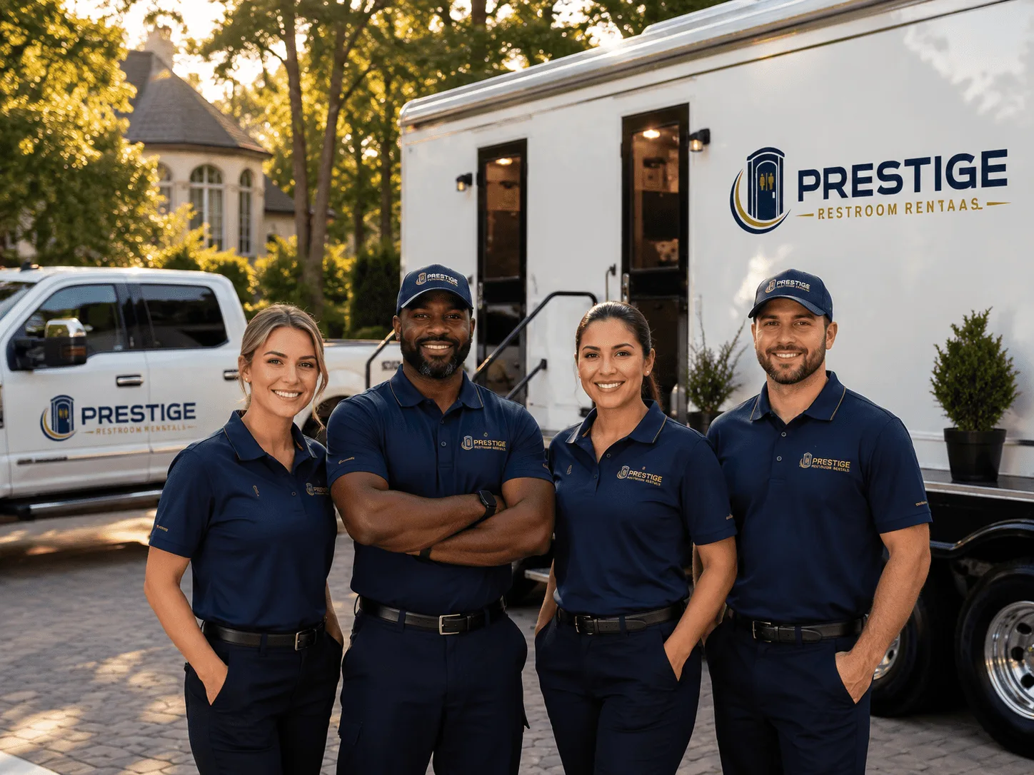 Trusted Luxury Portable Restrooms company in Pell Lake, WI